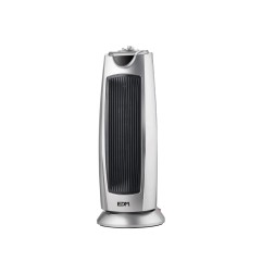 Calefactor de torre cerámico oscilante modelo silver 1000 - 2000 w