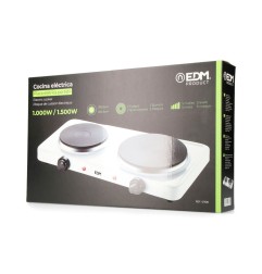 Cocina electrica 2 fuegos 1000-1500 w