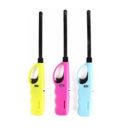 Encendedor de cocina de gas recargable 27x4x2,3cm colores surtidos euro/u