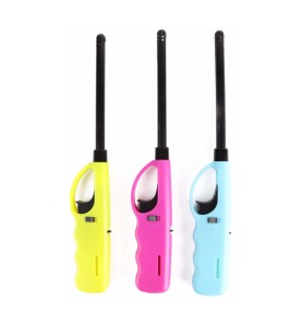 Encendedor de cocina de gas recargable 27x4x2,3cm colores surtidos euro/u