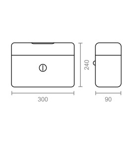 Manguera tubular h05vv-f 4 g 1,00 mm², negra euro/m
