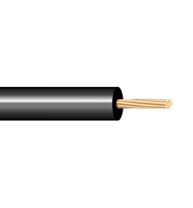 Cablecillo h05v-k 0,50 mm² negro euro/m