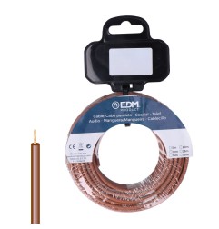 Carrete cablecillo h07z1-k 4,00 mm² marrón, 10 m