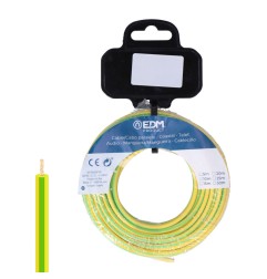Carrete cablecillo h07z1-k 4,00 mm² bicolor, 25 m