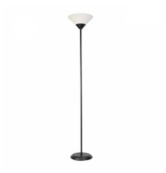 Lámpara de pie modelo miami color negro e27 60 w edm