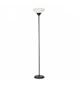 Lámpara de pie modelo miami color negro e27 60 w edm