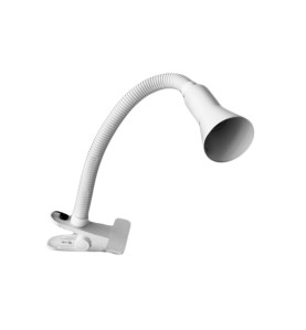 Flexo con pinza modelo tokyo e14 40w color blanco edm