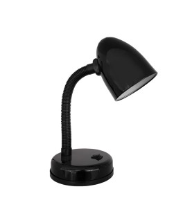 Flexo de sobremesa modelo amsterdam e27 60w color negro edm