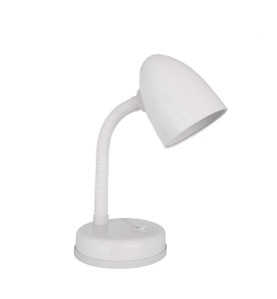 Flexo de sobremesa modelo amsterdam e27 60w color blanco edm