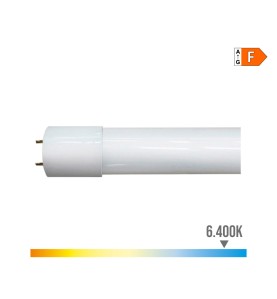 Tubo led t8 9 w 900 lm 6500 k luz fria (eq.18w) ø2,6 x 60 cm
