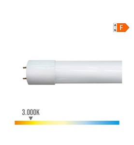 Tubo led t8 18 w 1900 lm 3000 k luz calida (eq.36w) ø2,6 x 120 cm