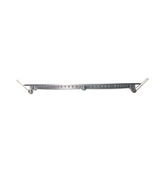 Downlight led empotrable redondo 20 w luz dia 4000 k 1500 lm cromado ø 22,5 cm