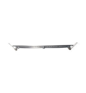 Downlight led empotrable redondo 20 w luz dia 4000 k 1500 lm cromado ø 22,5 cm