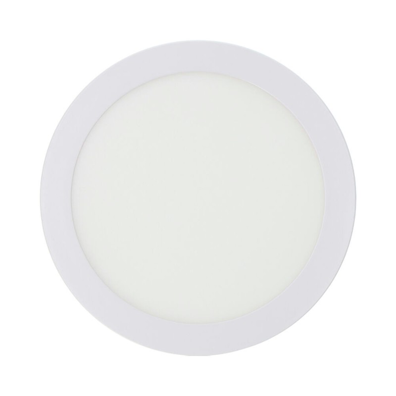 Downlight led superficie redondo blanco 20 w 1500 lm 4000 k luz dia ø 22 x 3 cm