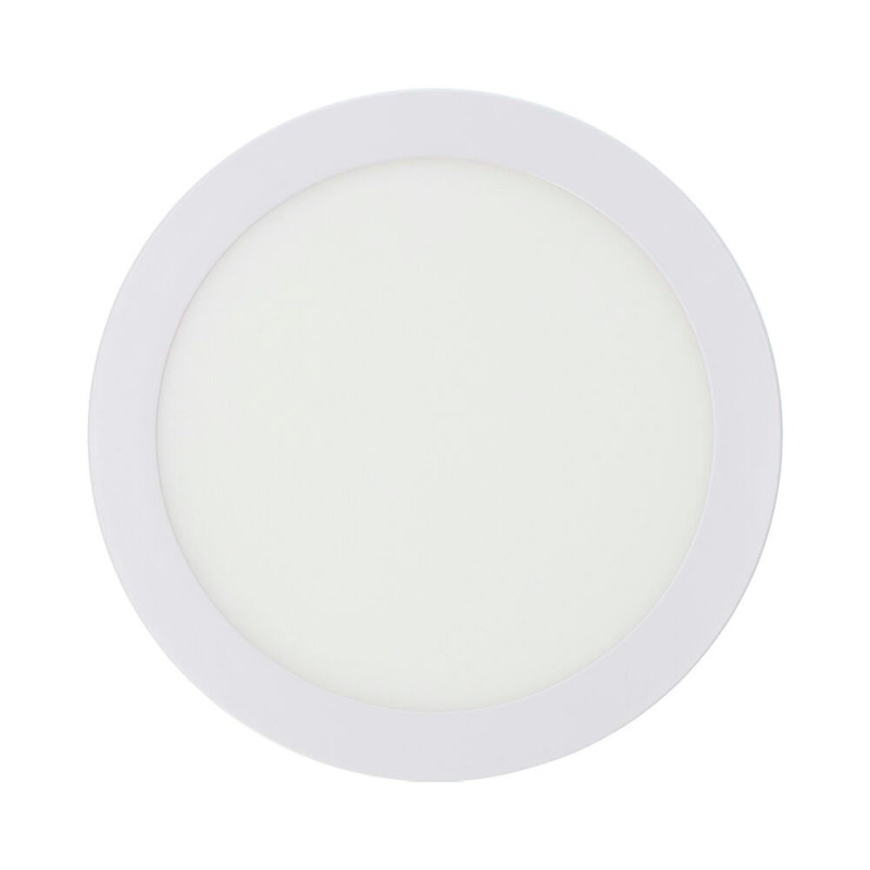 Downlight led superficie redondo blanco 20 w 1500 lm 6400 k luz fria ø22 x 3,5 cm