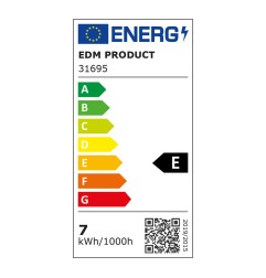 Regleta led 7 w 4000 k luz dia 600 lm 50,5 x 2,5 x 3,6 cm