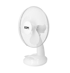 Ventilador de sobremesa. color blanco. potencia: 45w 54,14 db aspas: ø40 x 61 cm