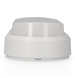 Aplique led oval 18 w 1950 lm 4000 k luz dia ip54 23 x 10,5 x 5,7 cm