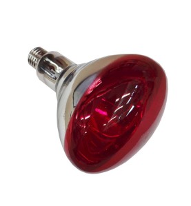 Bombilla reflectora r125 infrarrojos 250w e27 color: rojo (terapeutica) philips