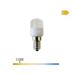 Bombilla tubular (frigorifico) led e14 0.5 w 55 lm 3200 k luz calida. ø 2,6 x 60 cm