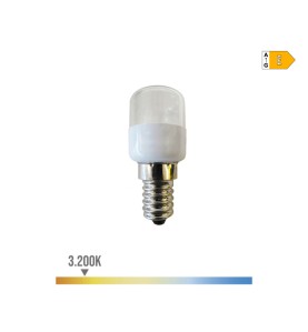 Bombilla tubular (frigorifico) led e14 0.5 w 55 lm 3200 k luz calida. ø 2,6 x 60 cm