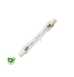 Bombilla halogena lineal 78 mm "energy saver" 120 w 230 v (equ. 150w)