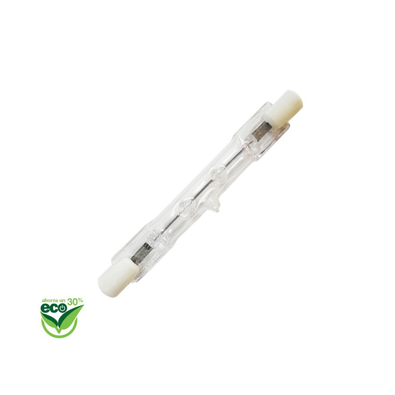 Bombilla halogena lineal 78 mm "energy saver" 120 w 230 v (equ. 150w)