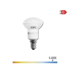 Bombilla reflectora led r50 e14 5 w 400 lm 6400 k luz fria ø5,0 x 8,6 cm