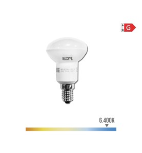 Bombilla reflectora led r50 e14 5 w 400 lm 6400 k luz fria ø5,0 x 8,6 cm