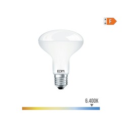 Bombilla reflectora led r90 e27 12 w 1154 lm 6400 k luz fria ø9 x 12,1 cm