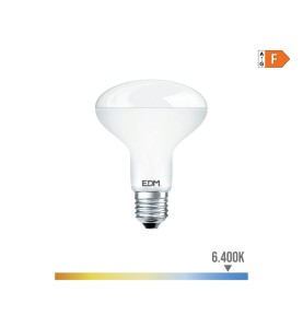 Bombilla reflectora led r90 e27 12 w 1154 lm 6400 k luz fria ø9 x 12,1 cm