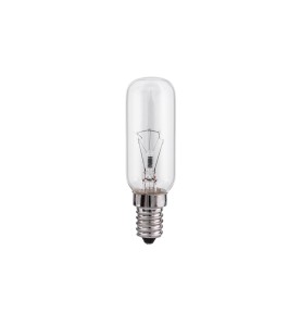 Bombilla incandescente tubular transparente 25 w e14