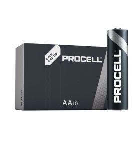 Pila alkalina procell aa - lr06 1,5v (caja 10 unid.) ø14,5 x 50,5 mm