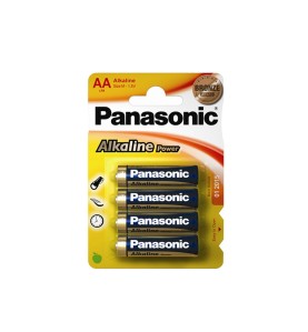 Pila alkalina bronze aa - lr06 1,5v (blister 4 unid.) ø14,5 x 50,5 mm