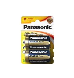 Pila alkalina power bronze d - lr20 1,5v (blister 2 uds) ø34,2 x 61,5 mm