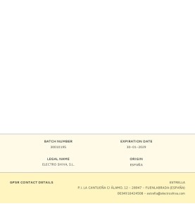 Pila alkalina power bronze 6lr61- 9 v (blister 1 unid.) 26,5 x 17,5 x 48,5 mm