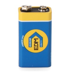 Pila alkalina long life 6lr61 - 9 v (blister 1 unid.) 26,5 x 17,5 x 48,5 mm