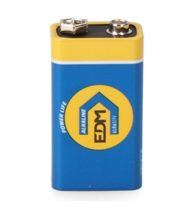 Pila alkalina long life 6lr61 - 9 v (blister 1 unid.) 26,5 x 17,5 x 48,5 mm