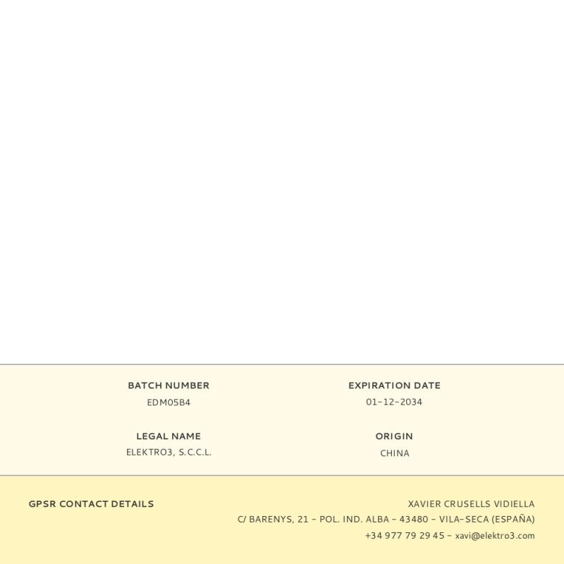 Pila alkalina long life 6lr61 - 9 v (blister 1 unid.) 26,5 x 17,5 x 48,5 mm