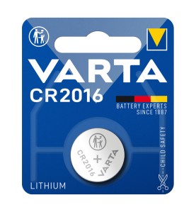 Micro pila de boton lithium cr2016 3v (blister 1 unid.) ø20,0x1,6mm