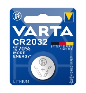 Micro pila de boton lithium cr2032 3v (blister 1 unid.) ø20,0x3,2mm