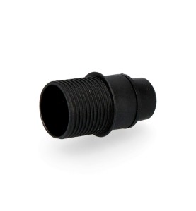 Portalamparas e14 semi-roscado negro solera 6584ctn
