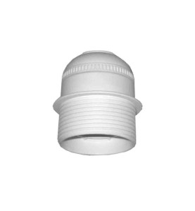Portalamparas semi-roscado blanco e27 solera 6829ctb