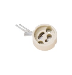 Portalámparas gu10 cerámico 2a 250v pgu10 solera