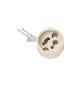 Portalámparas gu10 cerámico 2a 250v pgu10 solera