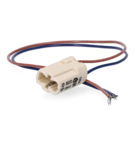 Portalamparas 250v base g-9 10cm con cable