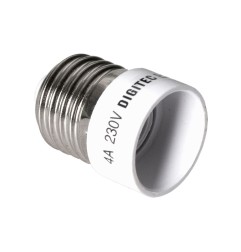 Adaptador de casquillo de portalamparas e27 a e14 (solo instalaciones 12v o inferiores)