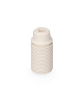 Portalamparas roscado e14 homologado blanco solera 6584crb
