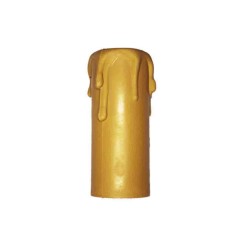 Vela corta para portalamparas e14 crema solera 853
