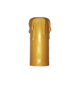 Vela corta para portalamparas e14 crema solera 853